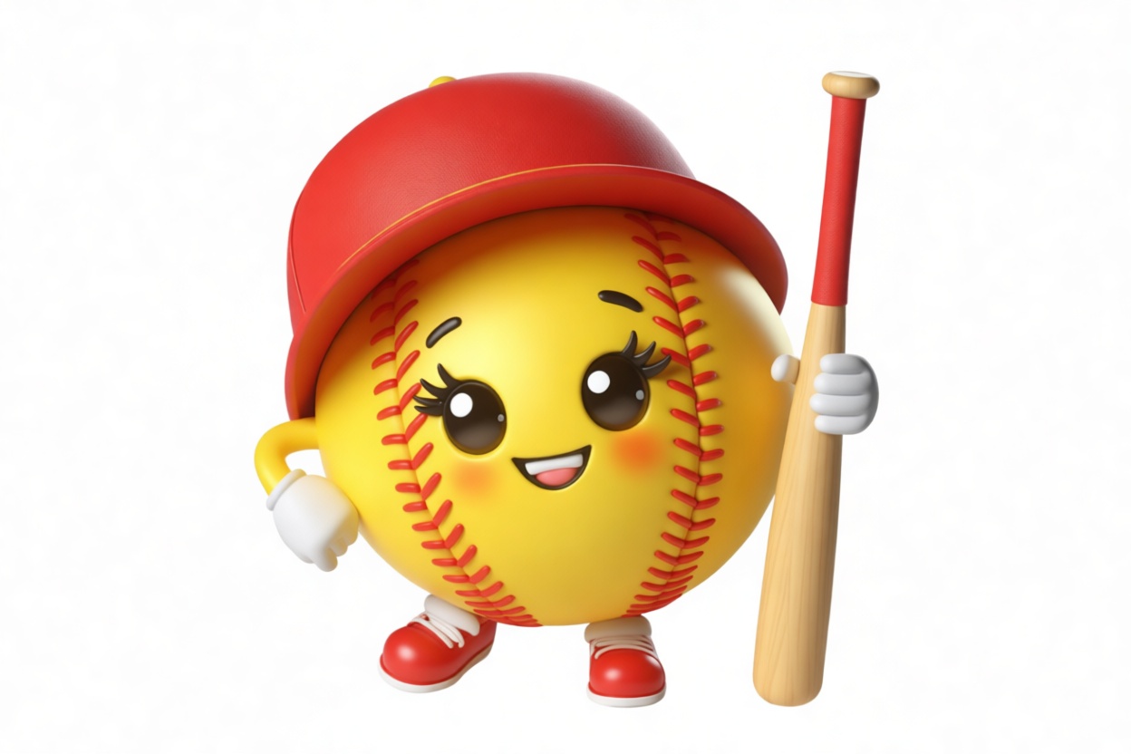 Softball Character Figurine free 3D printable STL