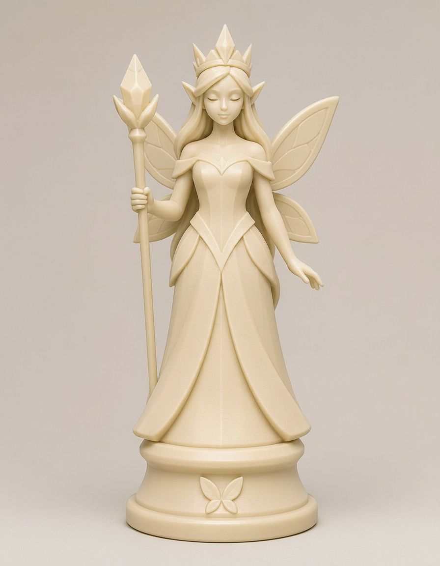 Fairy Queen Figurine free 3D printable STL