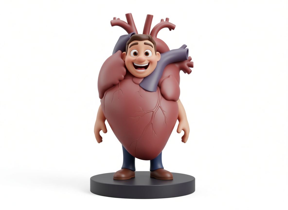 Human Heart Figurine free 3D printable STL