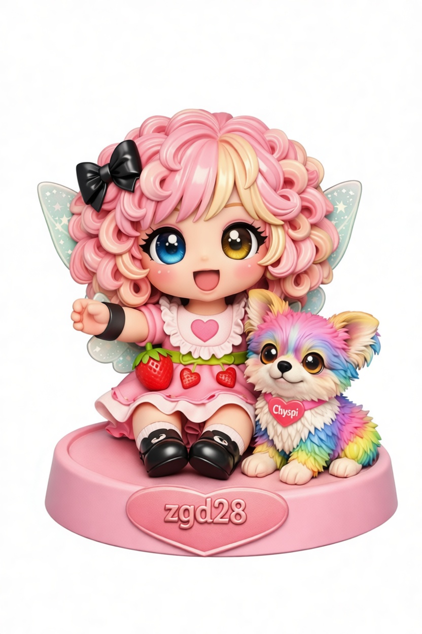 Zgd28 Fairy Girl Figurine free 3D printable STL