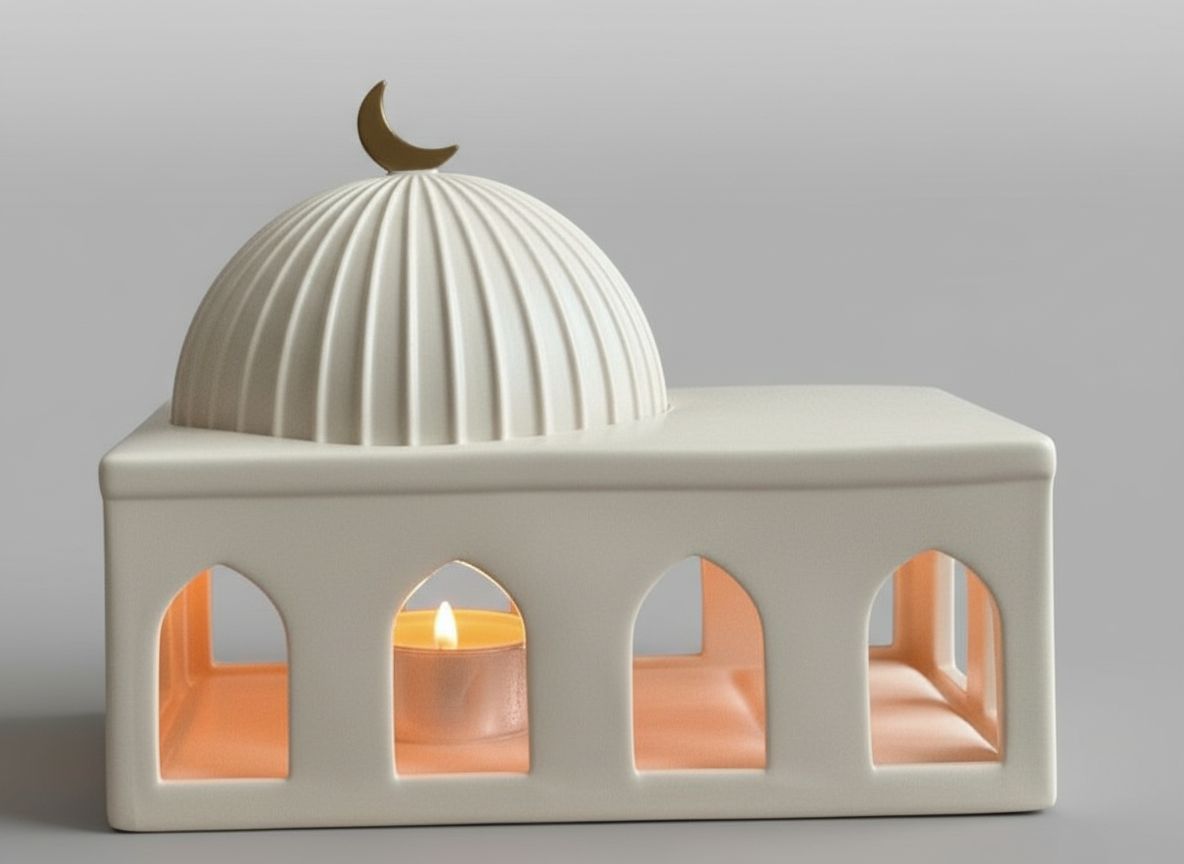 Elegant Candle Holder free 3D printable STL
