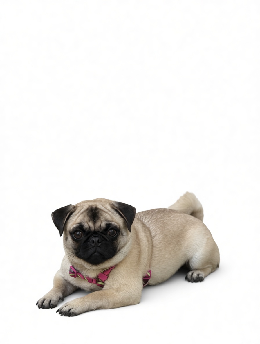 Pug Dog Figurine free 3D printable STL