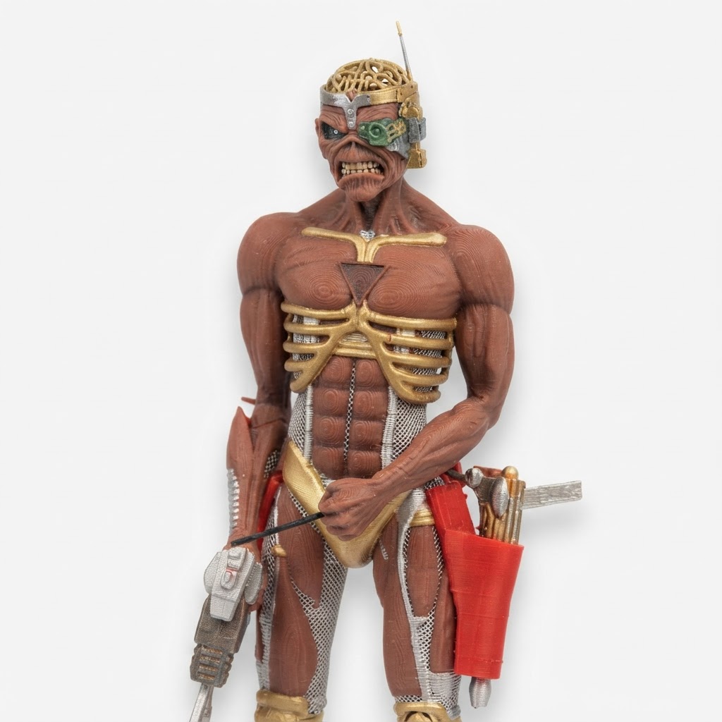 Eddie Iron Maiden Figurine free 3D printable STL