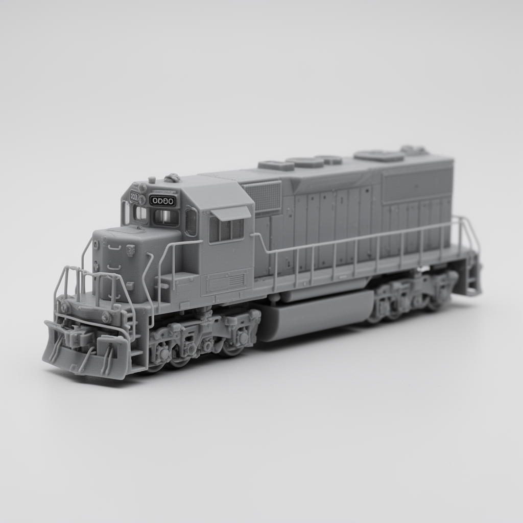 SD40-2 Locomotive Model free 3D printable STL