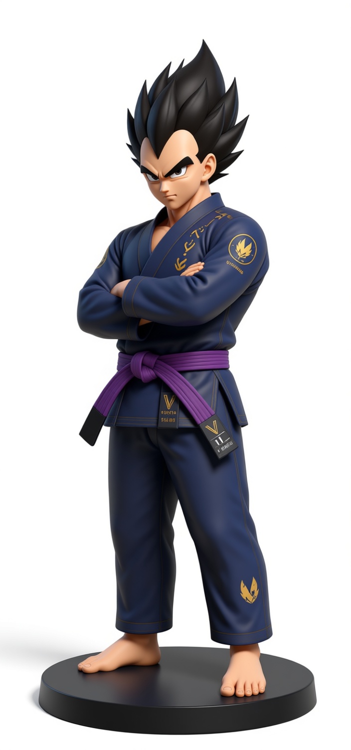 Vegeta Martial Arts Figurine free 3D printable STL