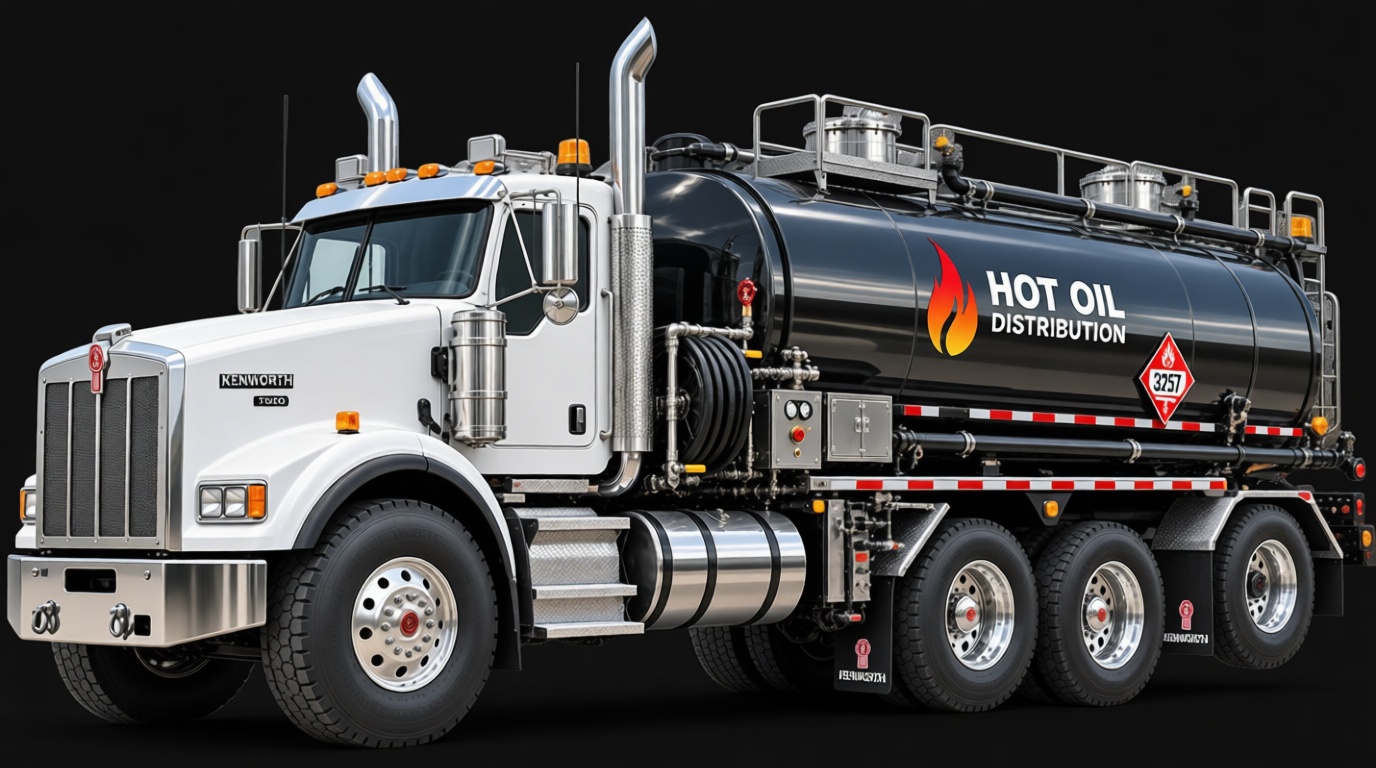 Kenworth T610 Oil Tanker free 3D printable STL