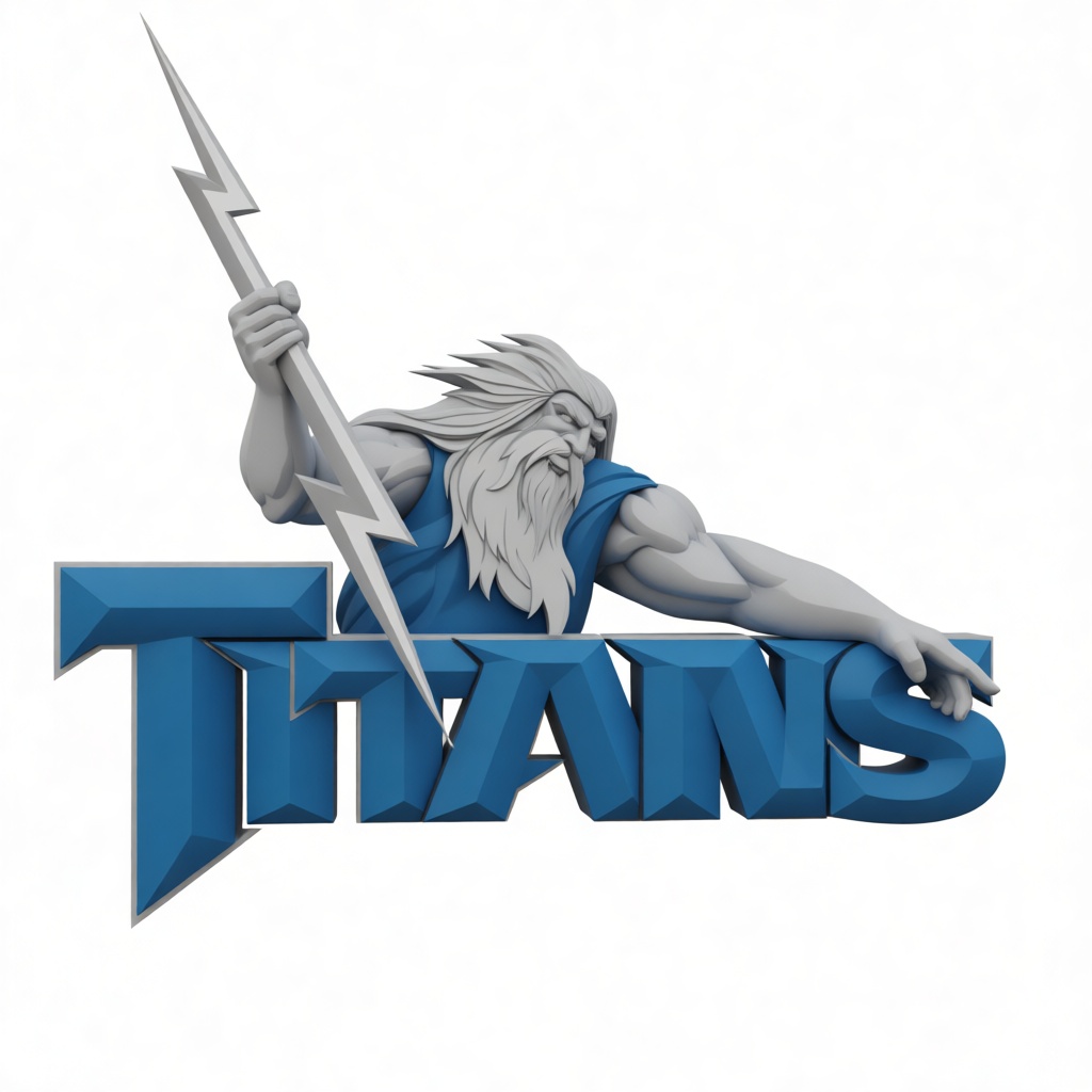 Zeus Titan Figurine free 3D printable STL