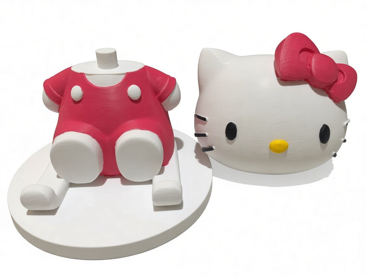 Hello Kitty Figurine free 3D printable STL