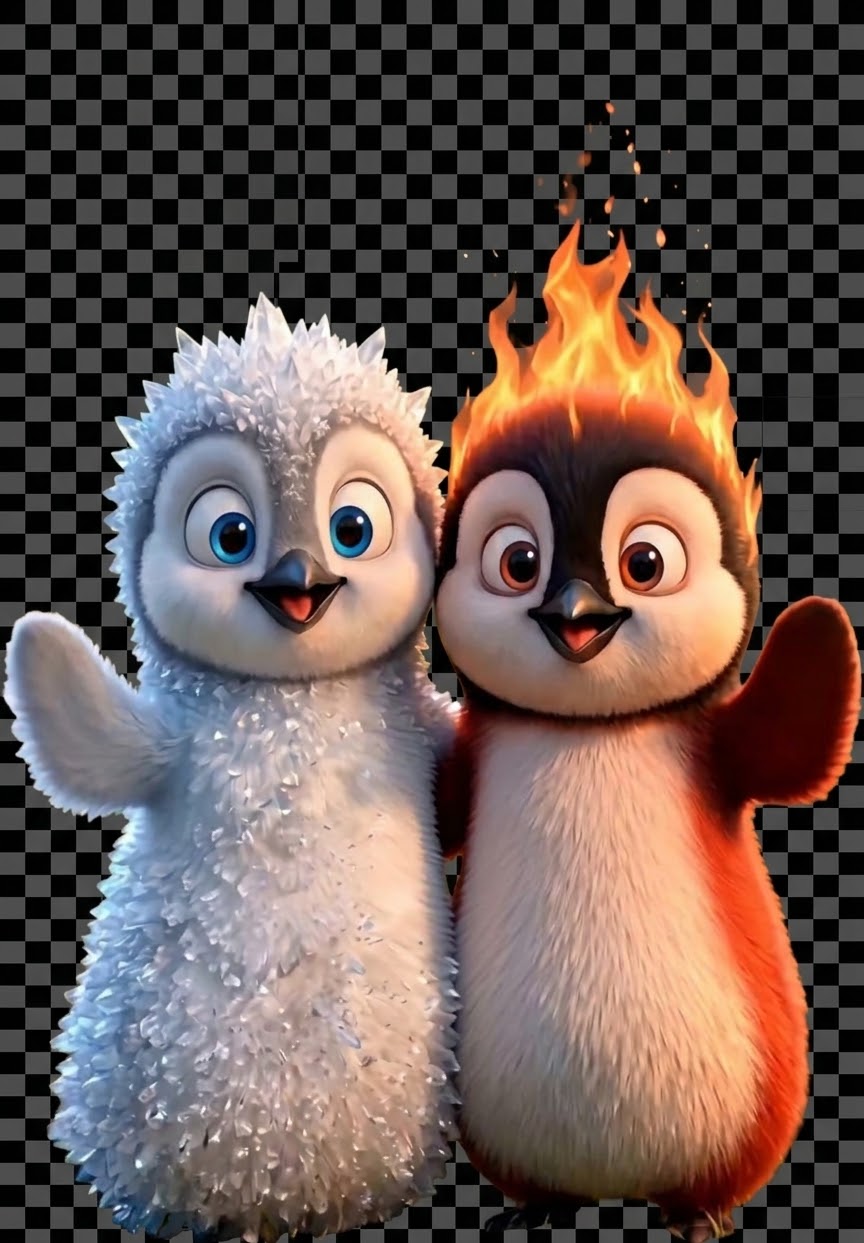 Happy Feet Penguins Figurines free 3D printable STL