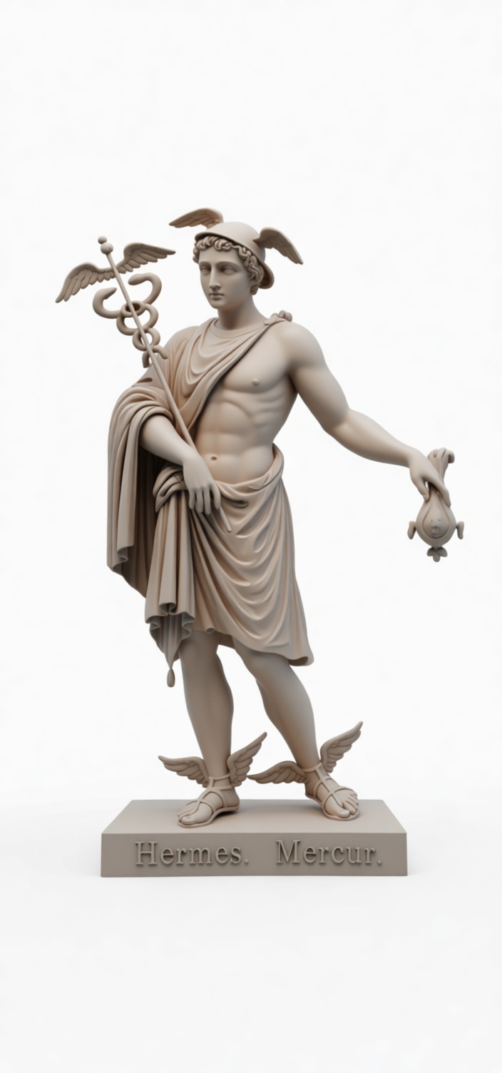 Hermes Statue free 3D printable STL