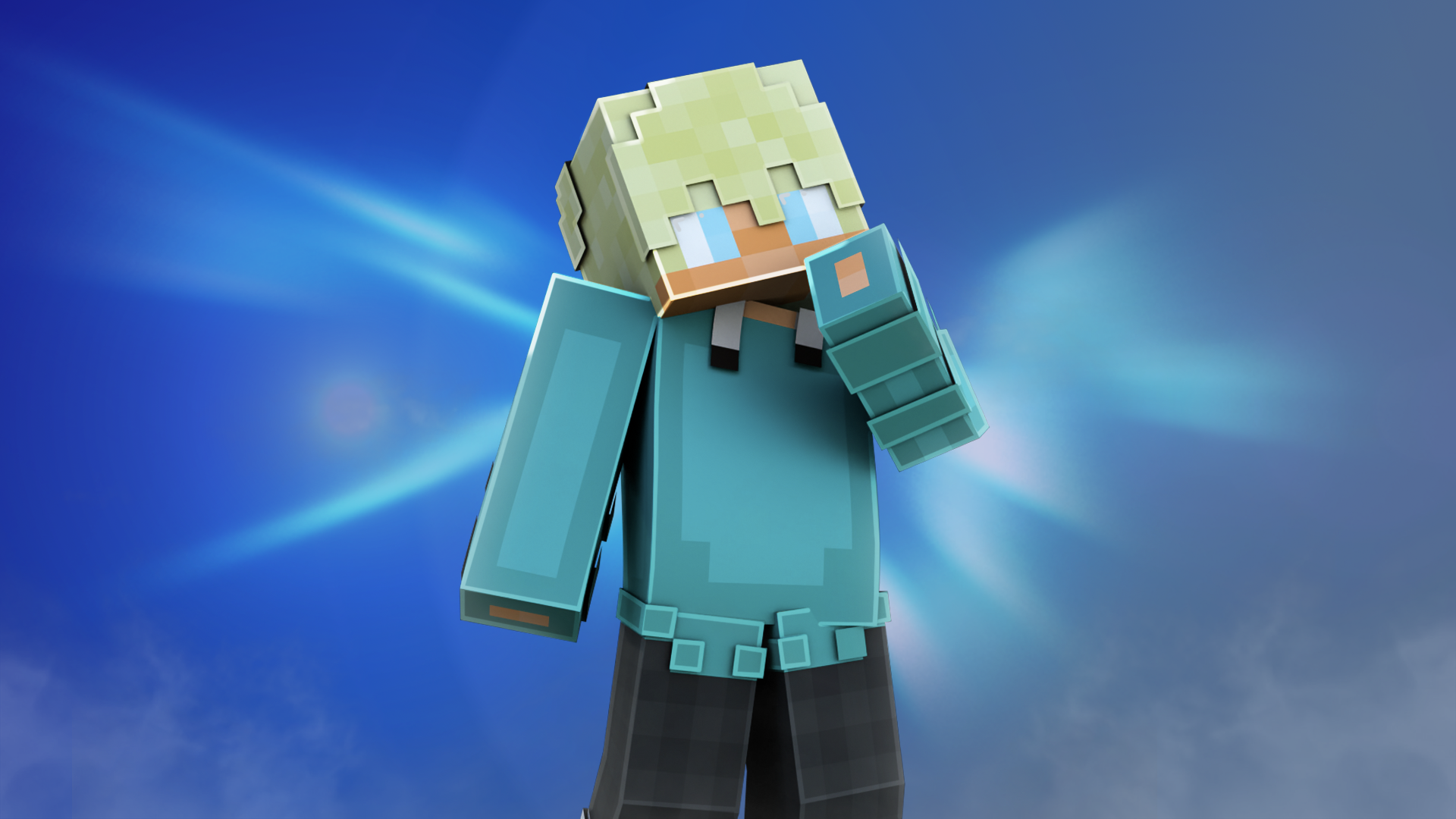Minecraft Player Figurine free 3D printable STL