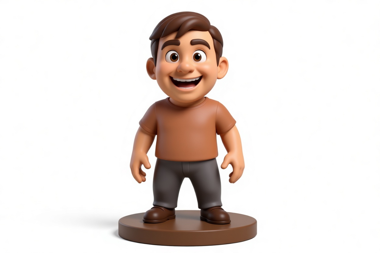 Happy Boy Figurine free 3D printable STL