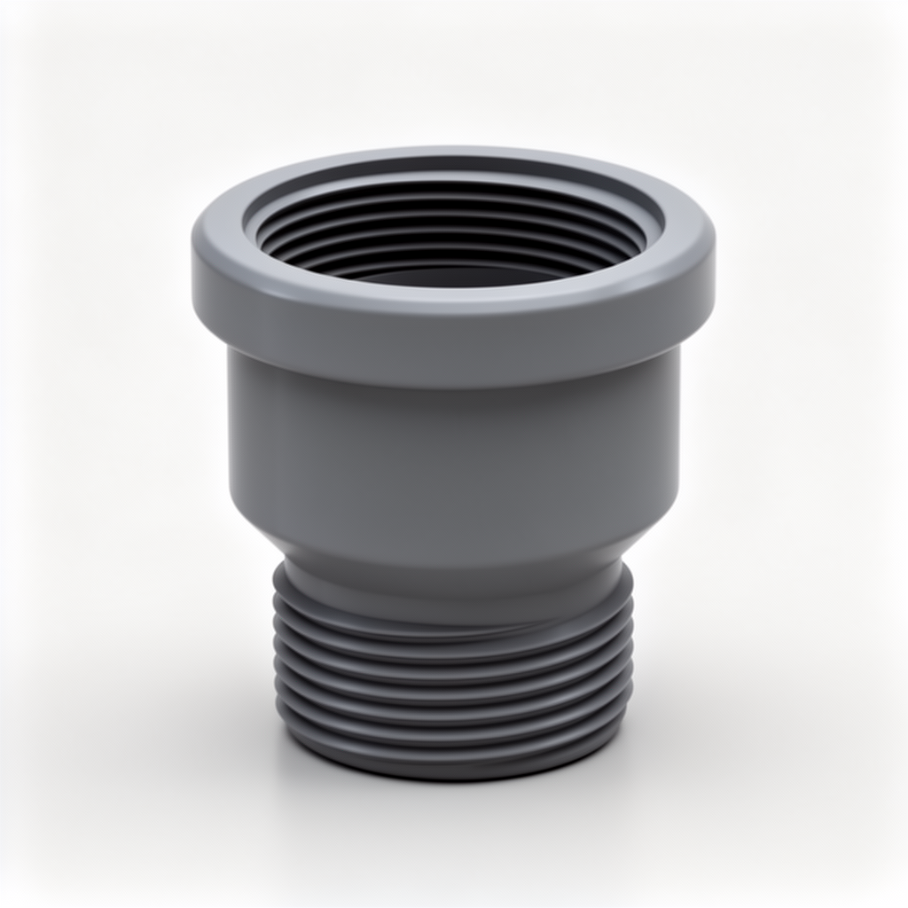 Water Pipe Reducer Adapter free 3D printable STL