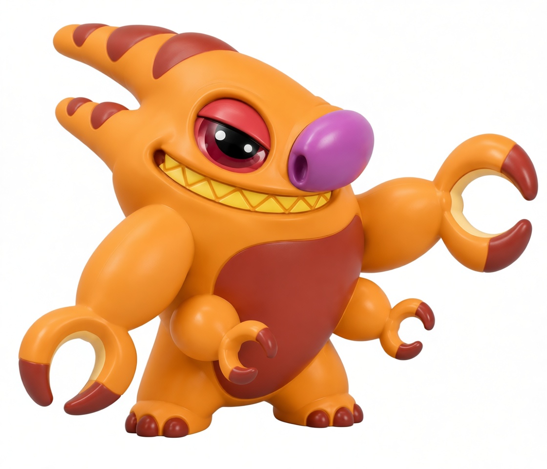 Crabot Monster Figurine free 3D printable STL
