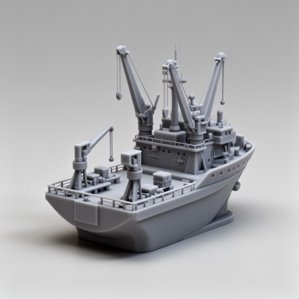 Harbor Port Model free 3D printable STL