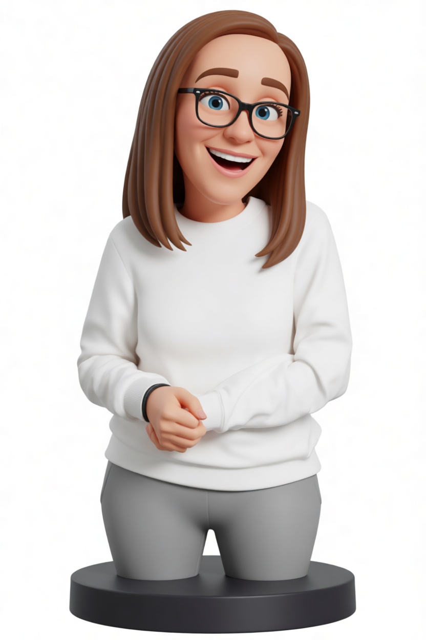 Woman in Sweater Bust free 3D printable STL