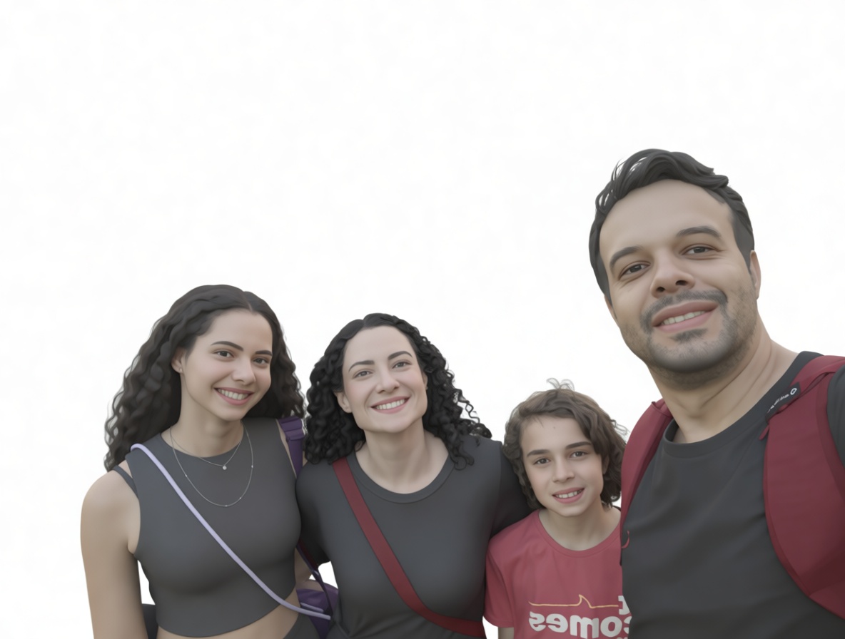 Family Group Photo Model free 3D printable STL