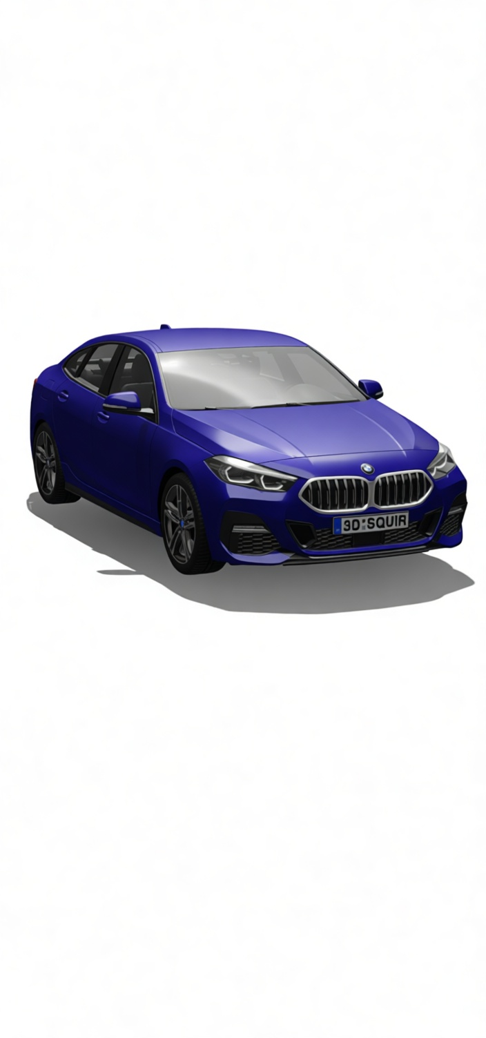 BMW 2 Series Gran Coupe Model free 3D printable STL