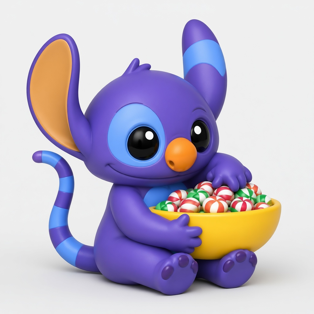 Stitch Figurine free 3D printable STL