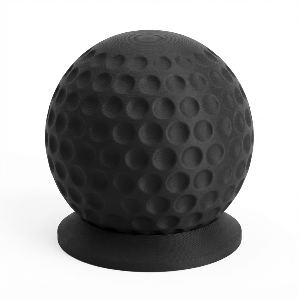 Golf Ball Model free 3D printable STL