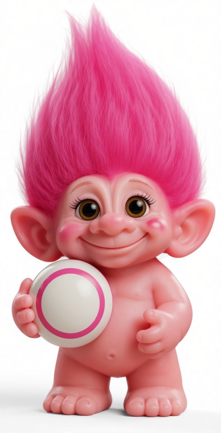 Troll Doll Figurine free 3D printable STL