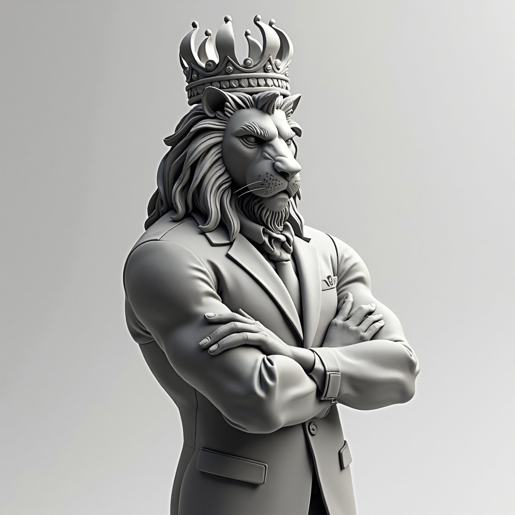 Lion King Figurine free 3D printable STL