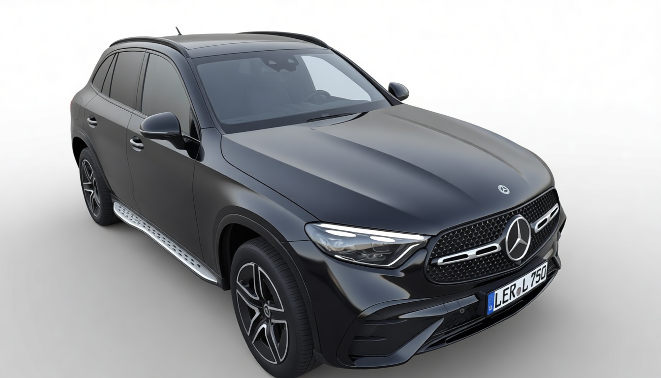 Mercedes GLC 2023 Model free 3D printable STL