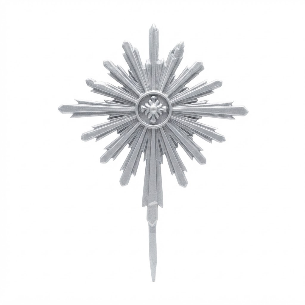 Starburst Decorative Ornament free 3D printable STL
