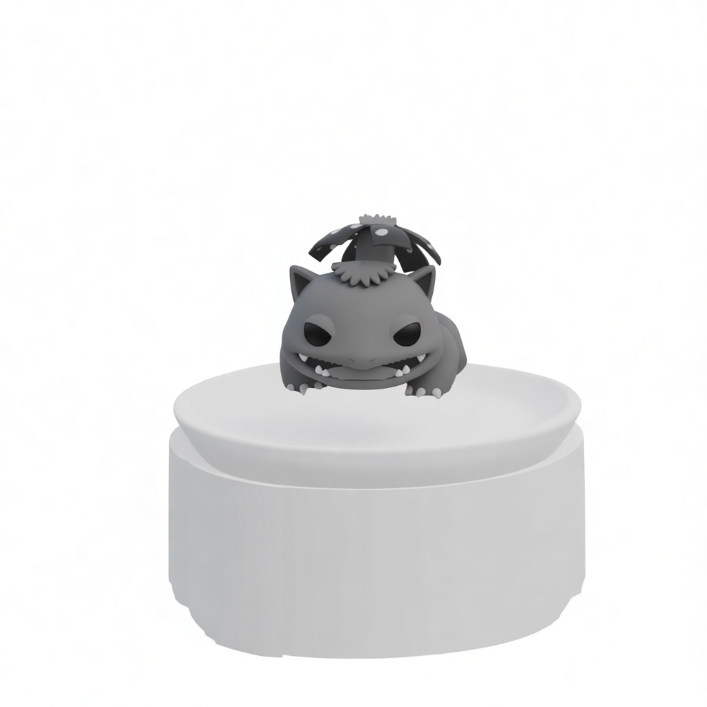 Bulbasaur Figurine free 3D printable STL