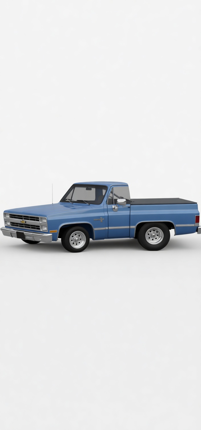 Chevrolet C10 Pickup Model free 3D printable STL