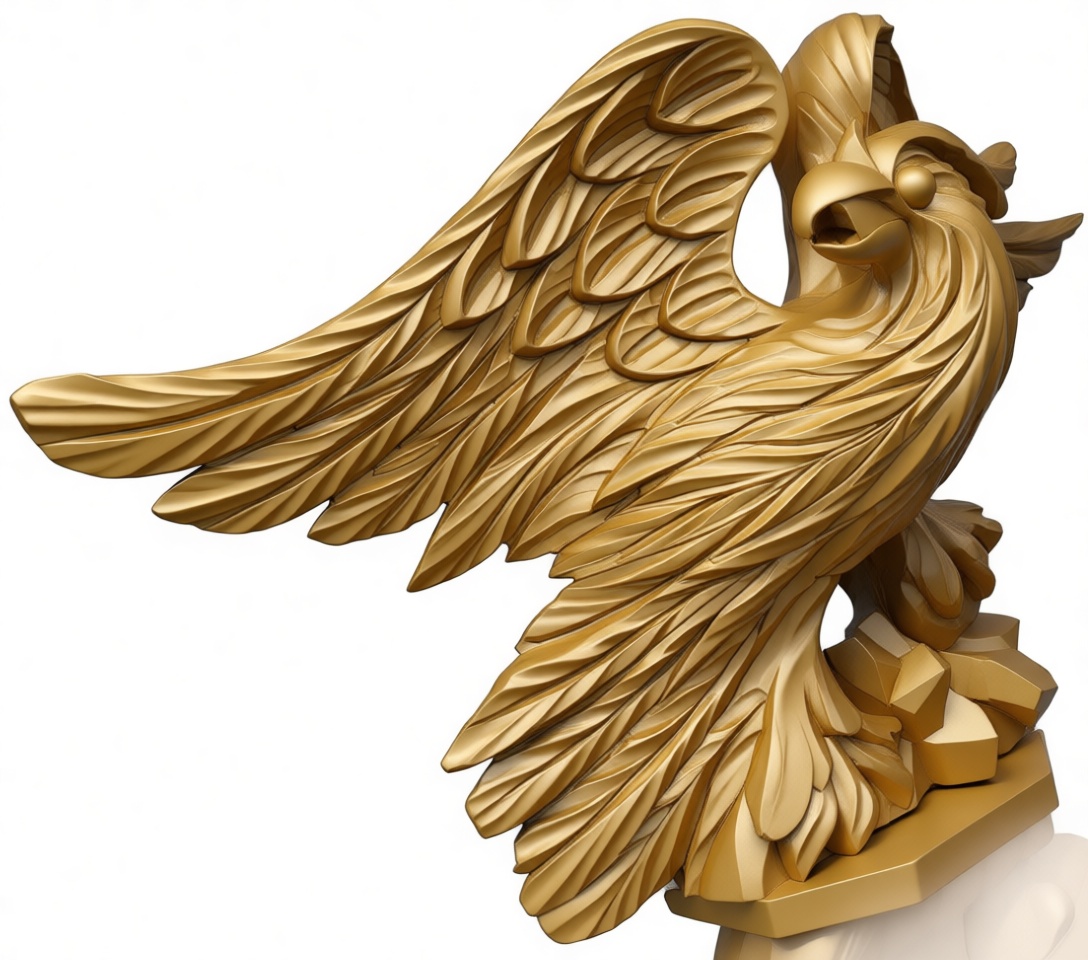 Eagle Sculpture free 3D printable STL