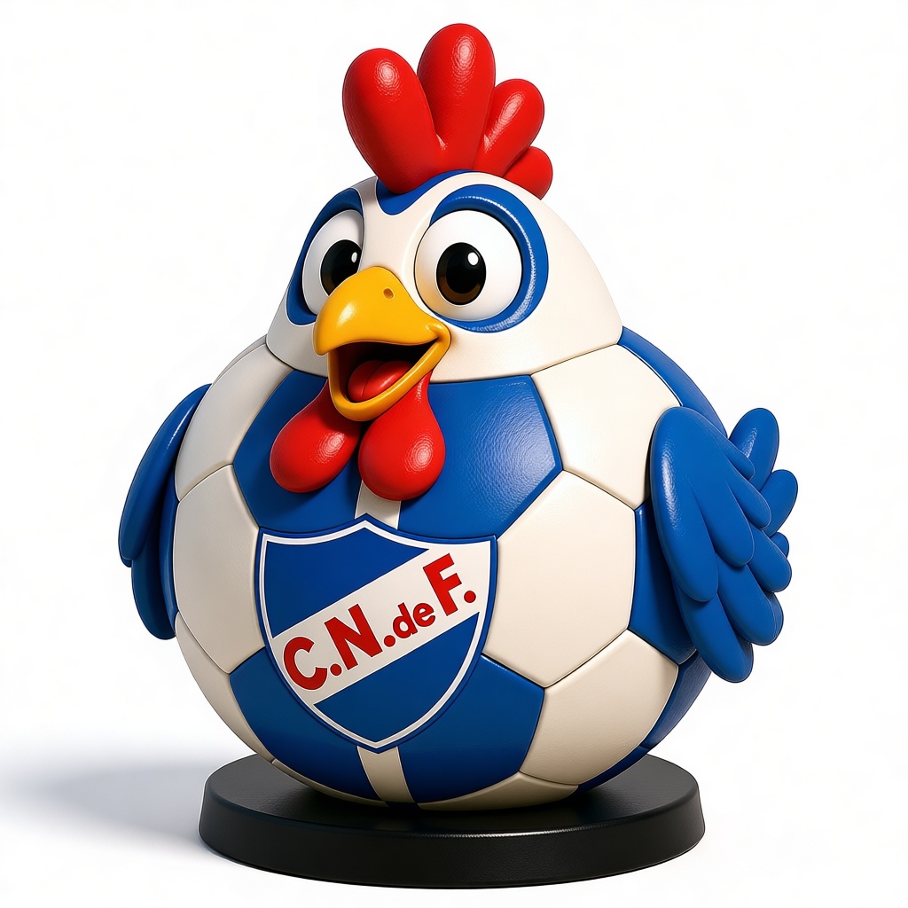 C.N. de F. Chicken Figurine free 3D printable STL