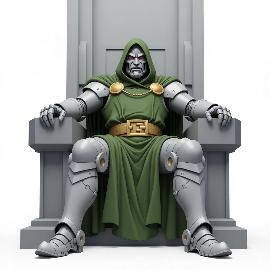 Doctor Doom Figurine free 3D printable STL