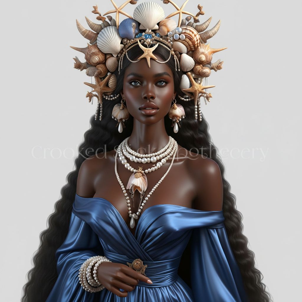 Ocean Queen Figurine free 3D printable STL