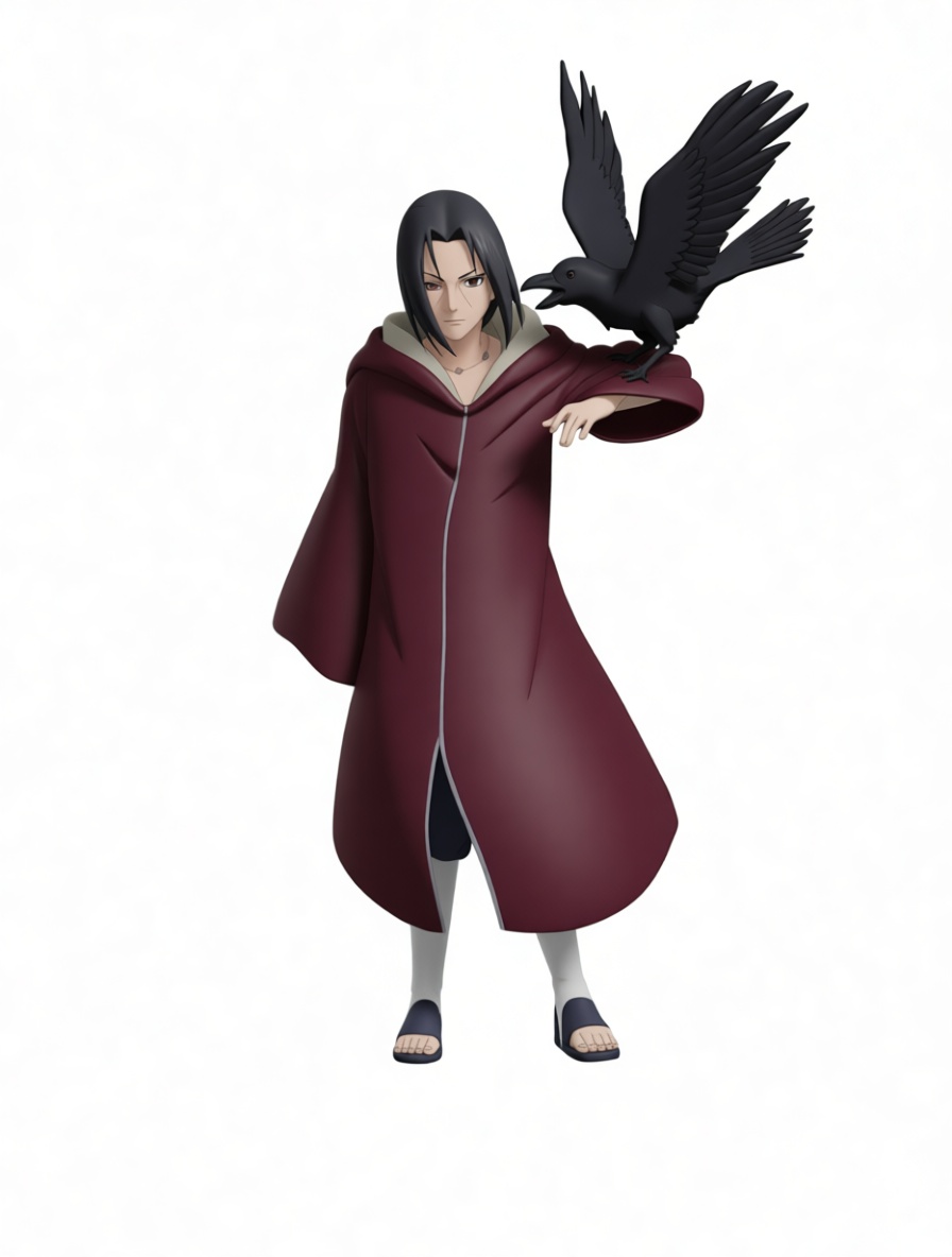 Itachi Uchiha Figurine free 3D printable STL