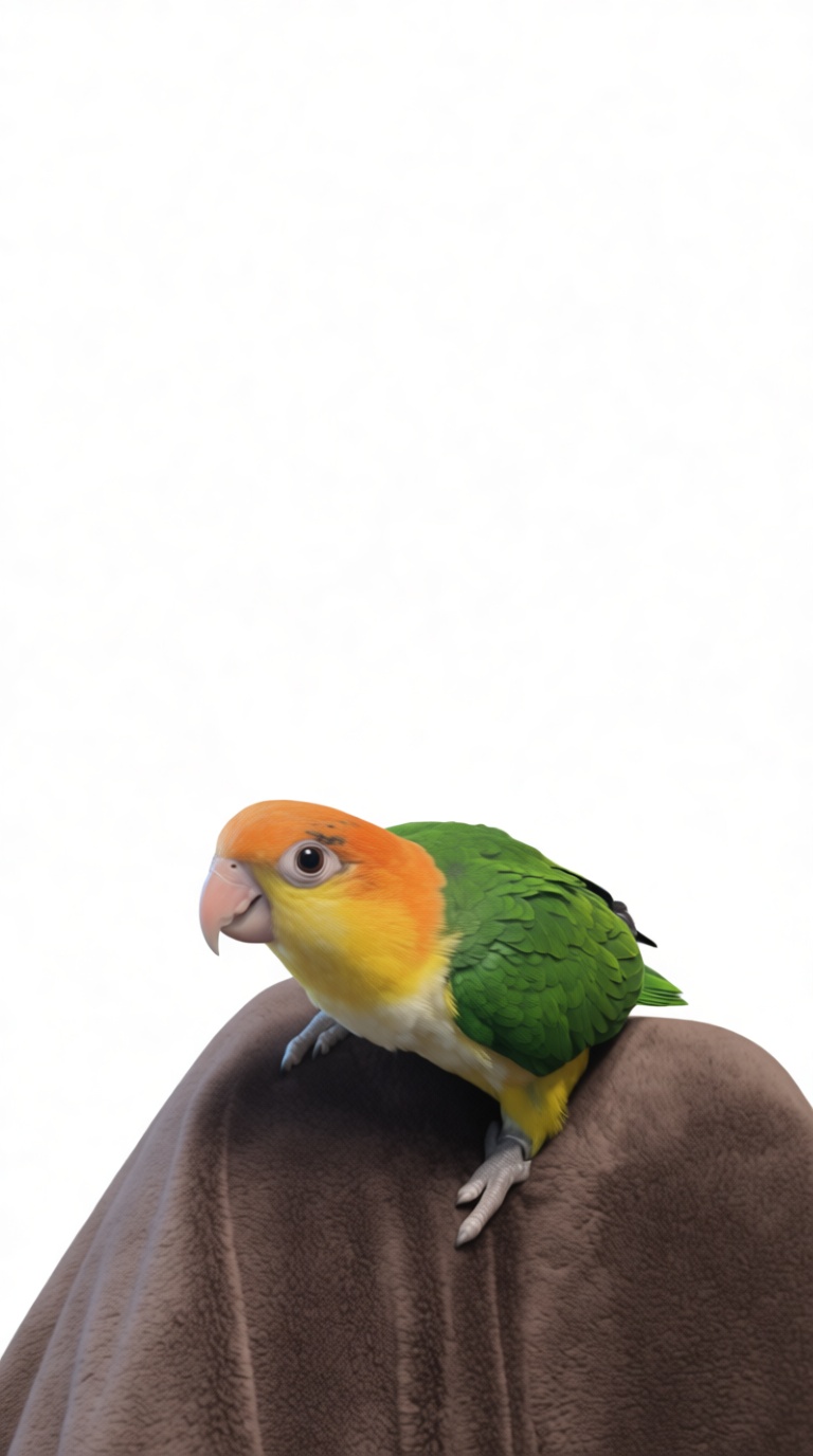 Peach-Fronted Conure Figurine free 3D printable STL