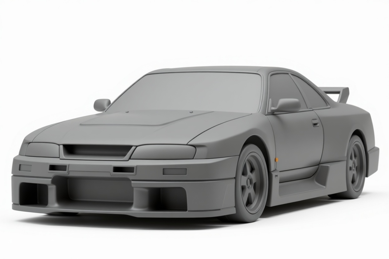 Nissan Skyline R32 Model free 3D printable STL