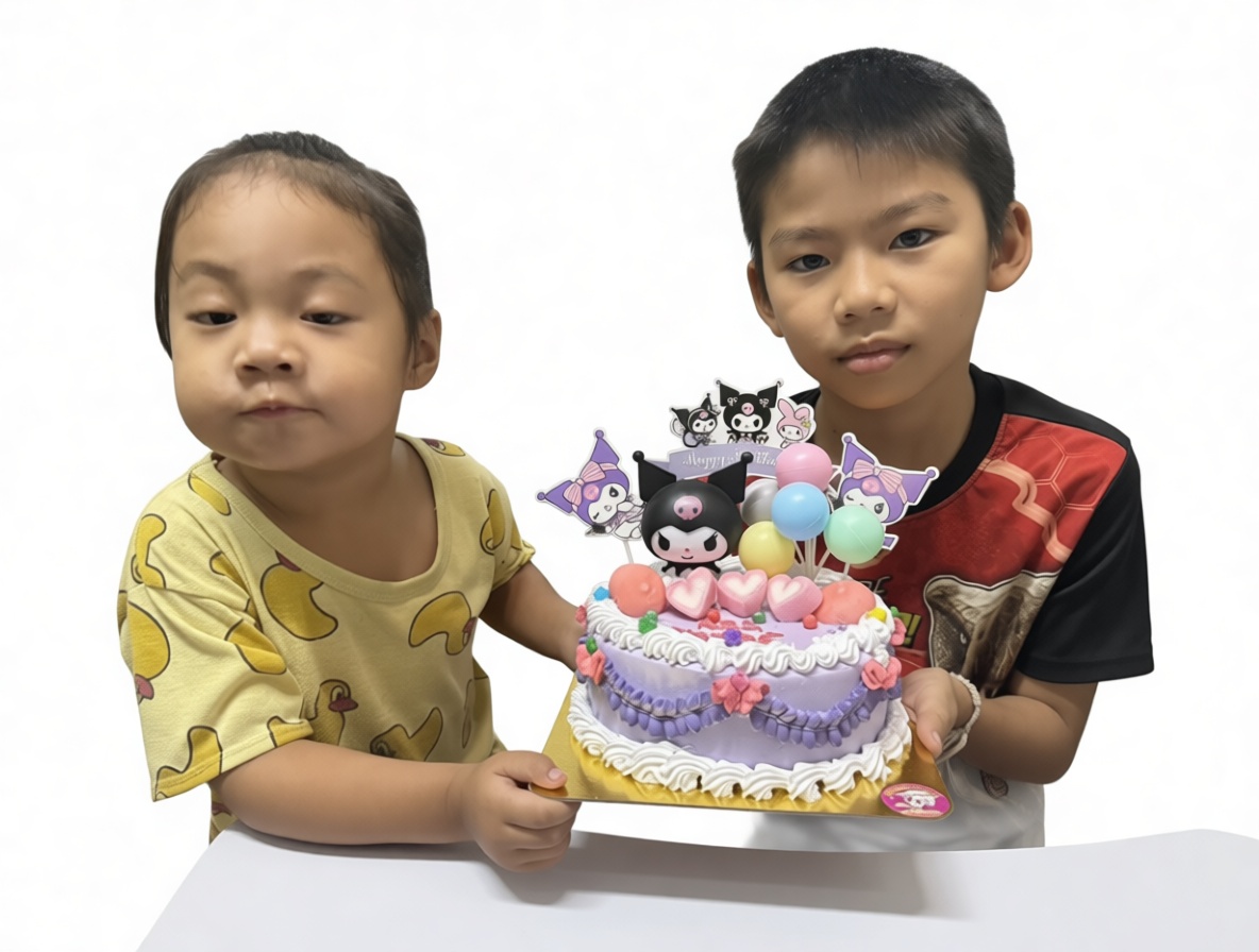 Kuromi Character Cake free 3D printable STL