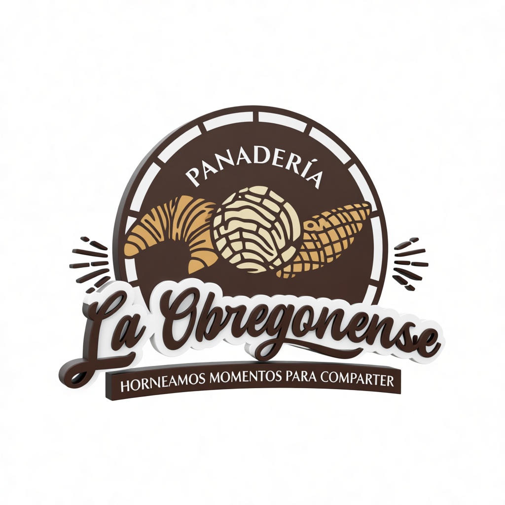 La Obregonense Bakery Logo free 3D printable STL