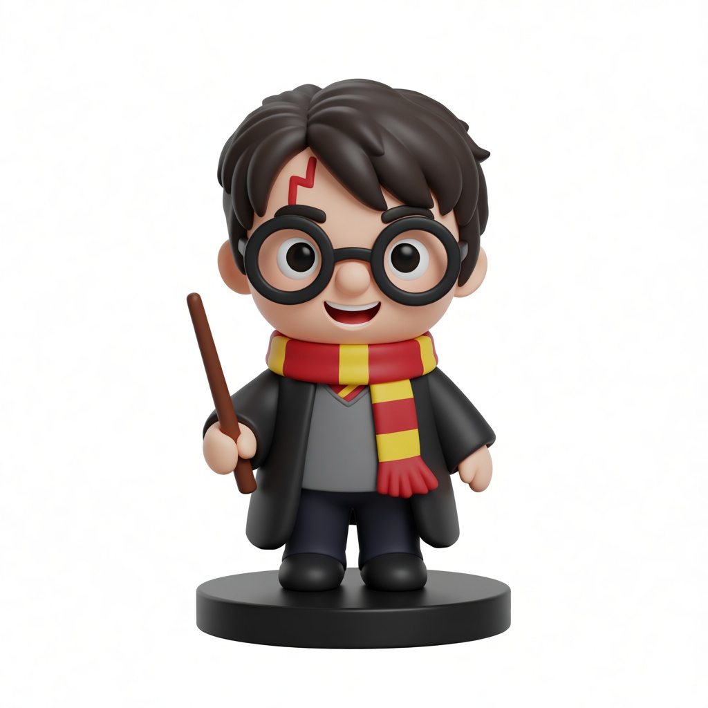 Harry Potter Figurine free 3D printable STL