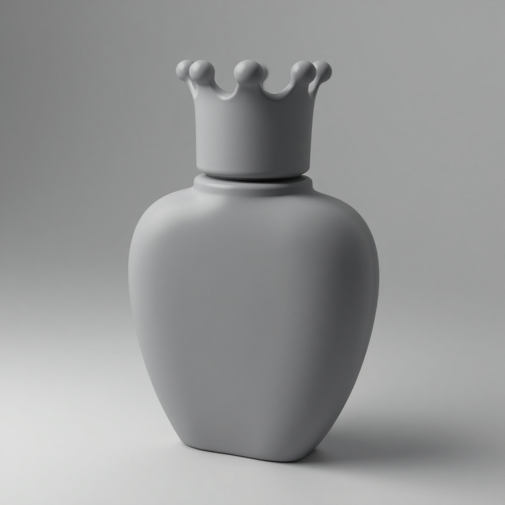 Crown Perfume Cap free 3D printable STL