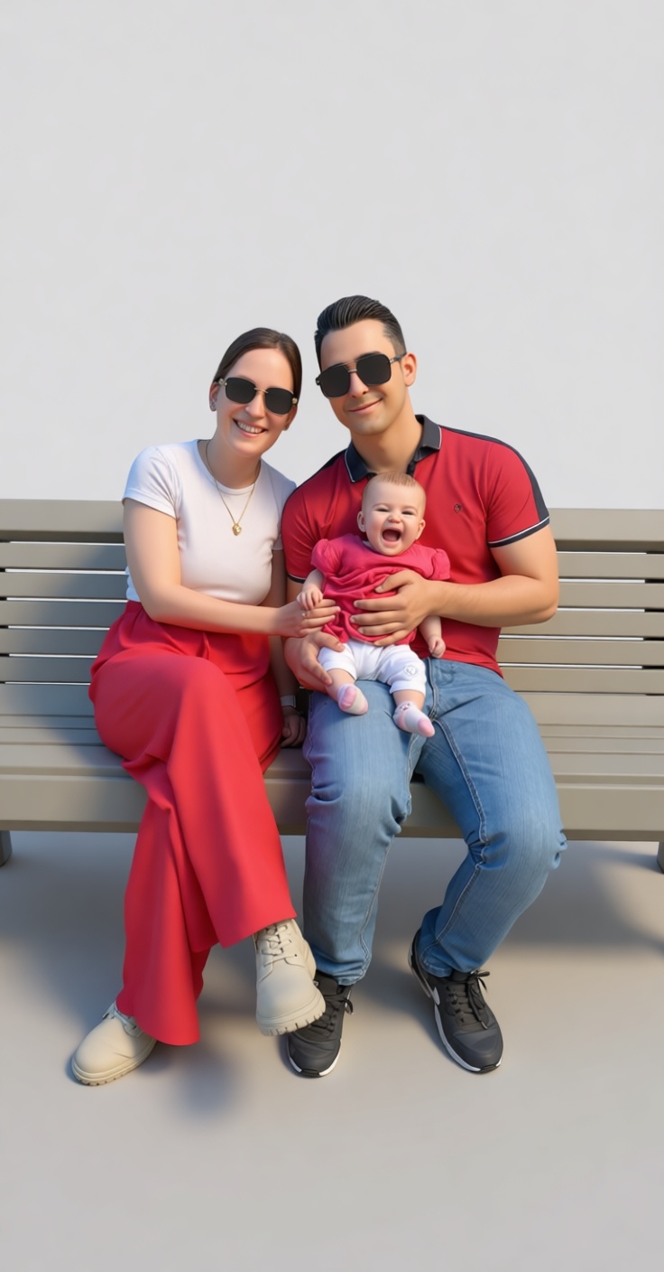 Family Photo Figurine free 3D printable STL