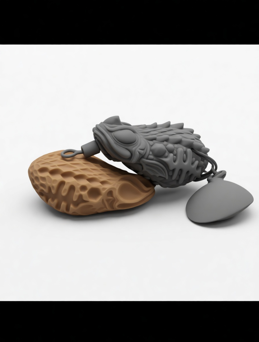 Heisey Frog Lure Model free 3D printable STL