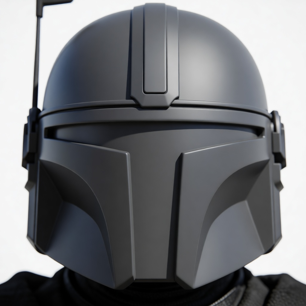 Mandalorian Helmet Model free 3D printable STL