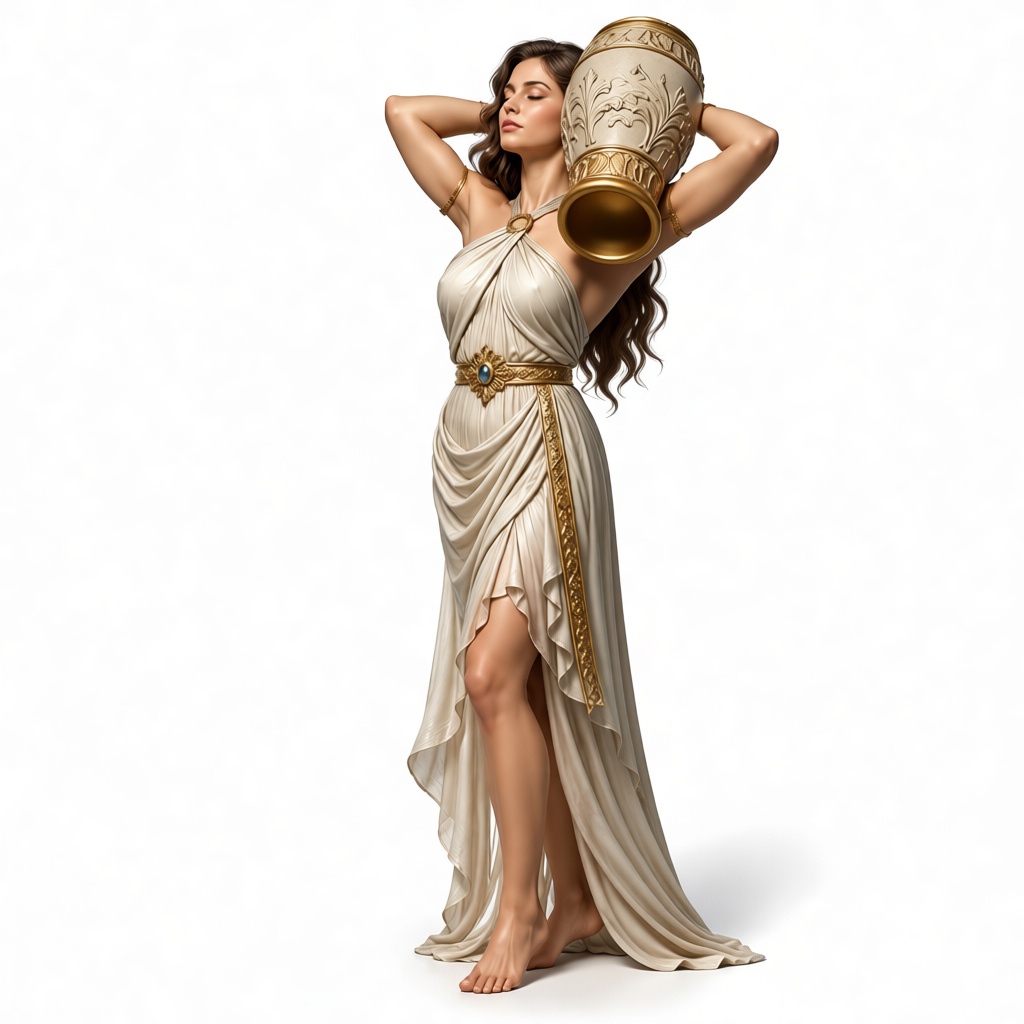 Ancient Greek Woman Figurine free 3D printable STL