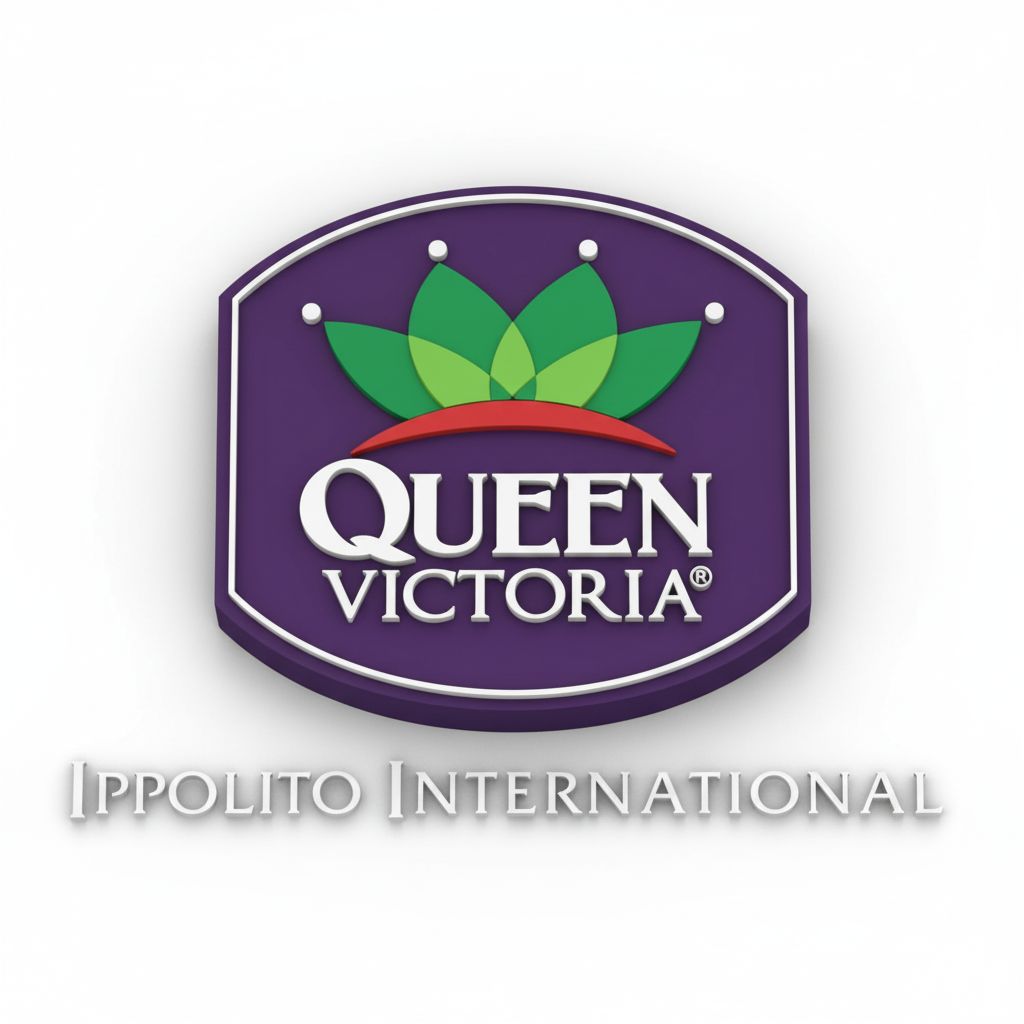 Queen Victoria Logo Plaque free 3D printable STL