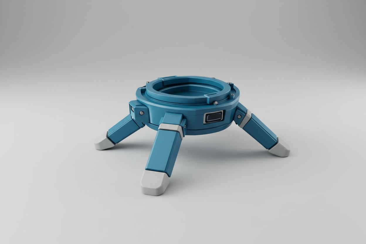 Tripod Base Model free 3D printable STL