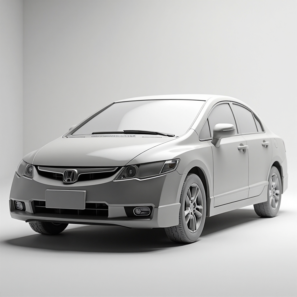 2009 Honda Civic Sedan Model free 3D printable STL