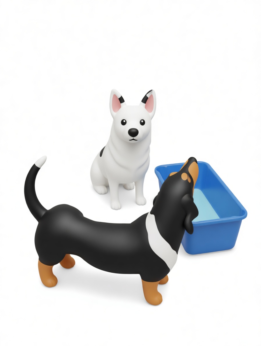 Dachshund Dog Figurine free 3D printable STL