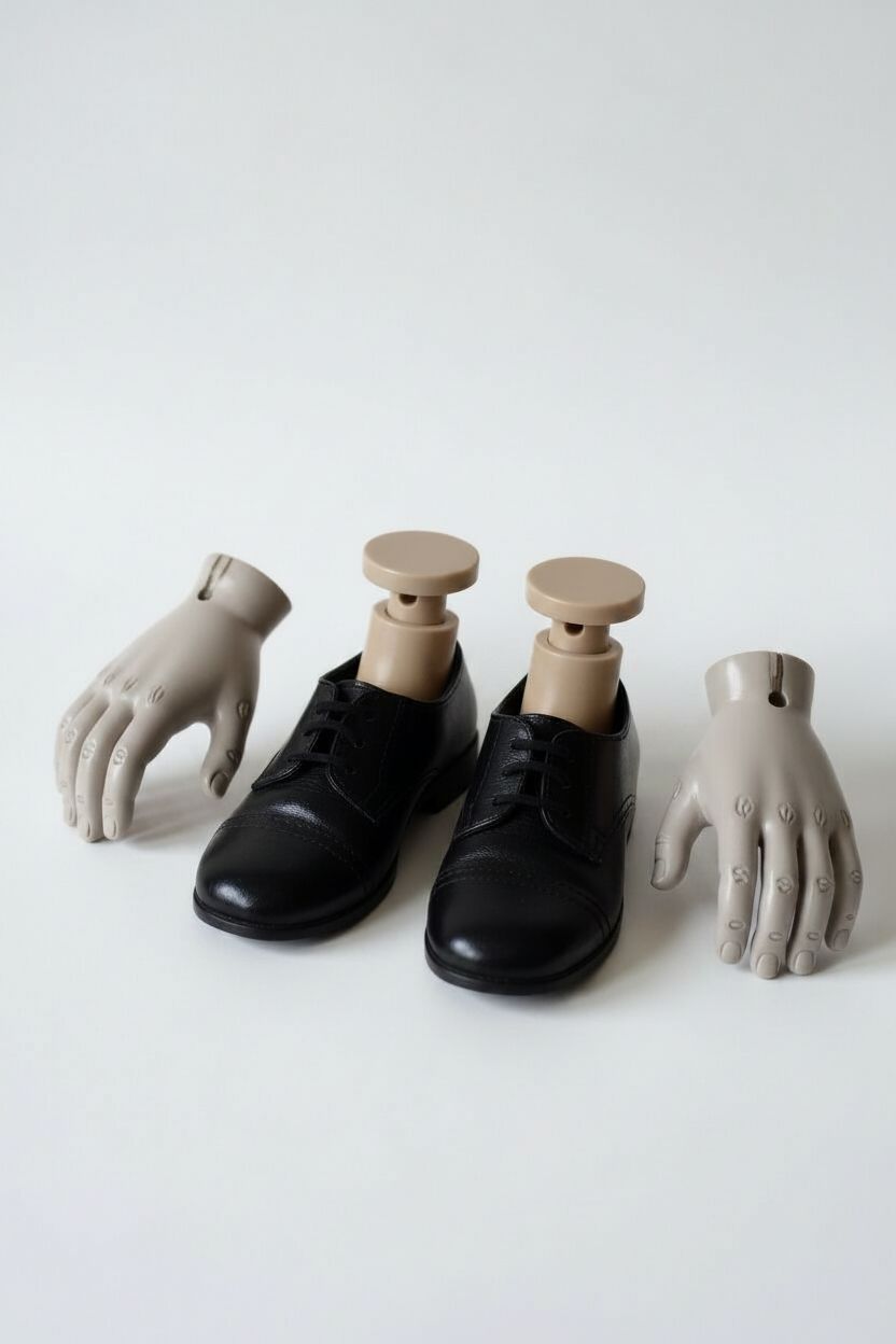 Mannequin Hands and Shoes free 3D printable STL